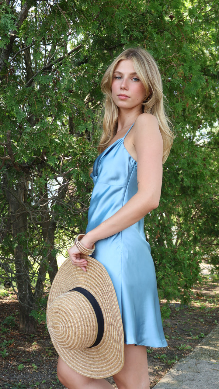Satin Day to Night Dress