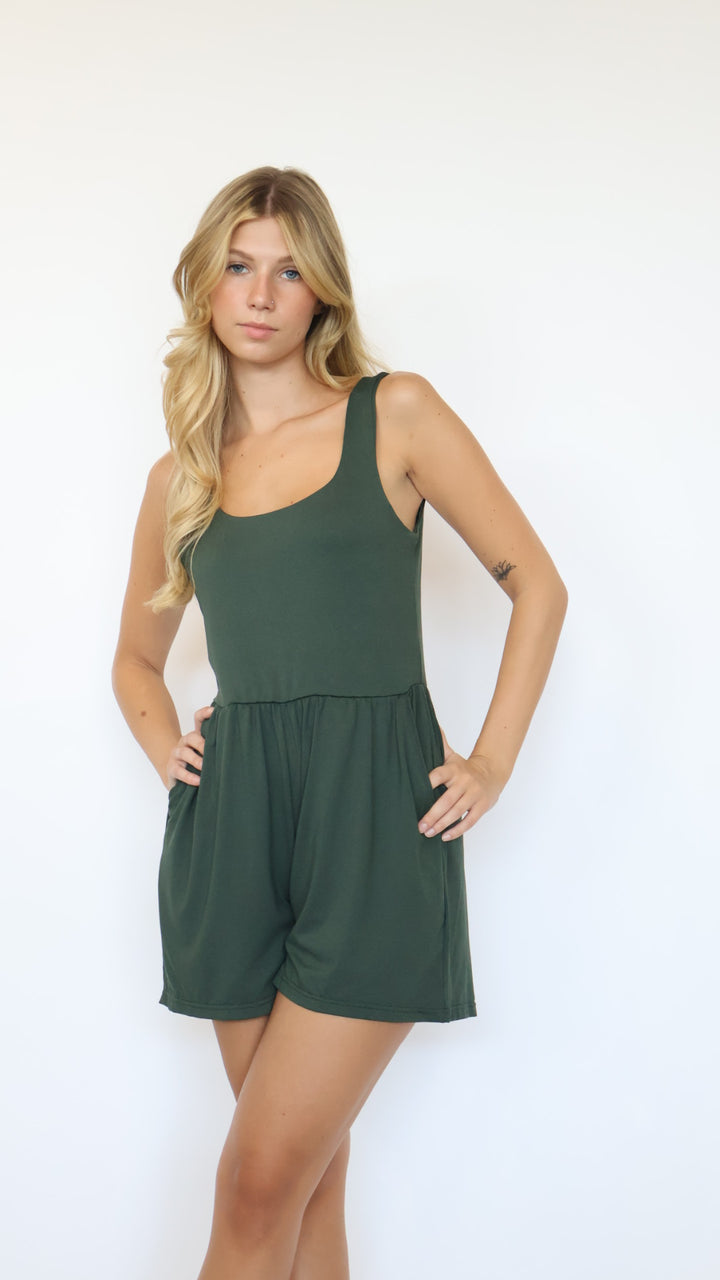 Camila Tank Romper
