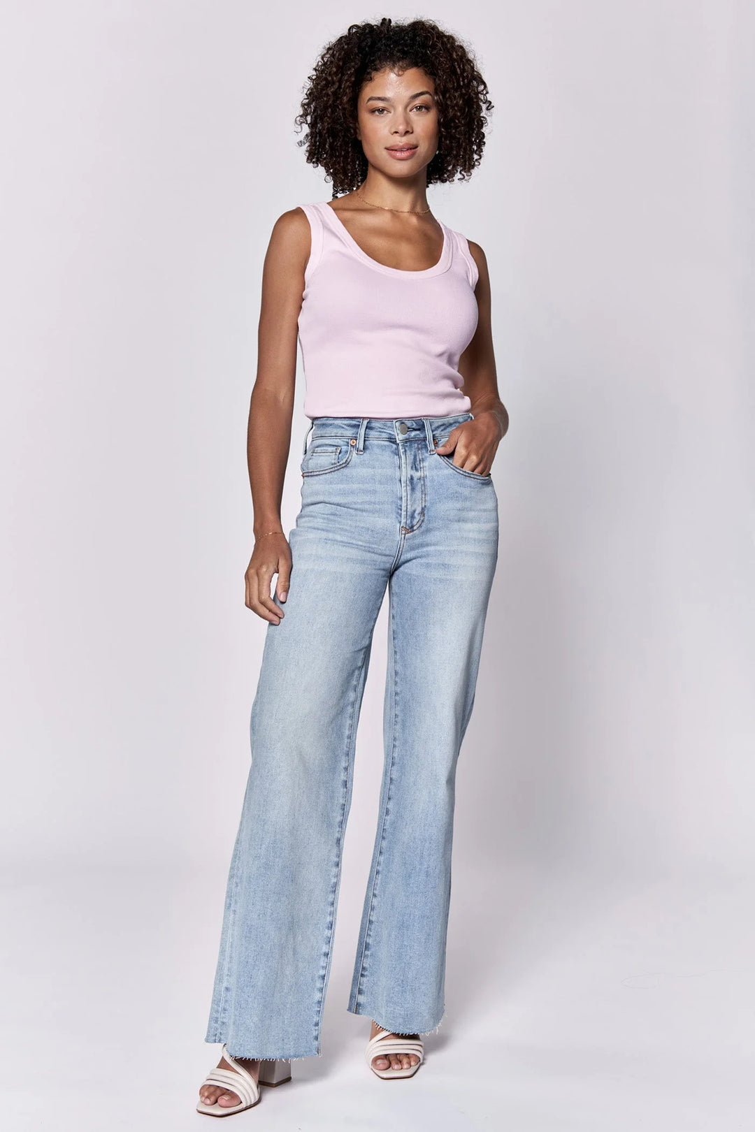 Dear John Denim Fiona Wide Leg Jeans Montilla