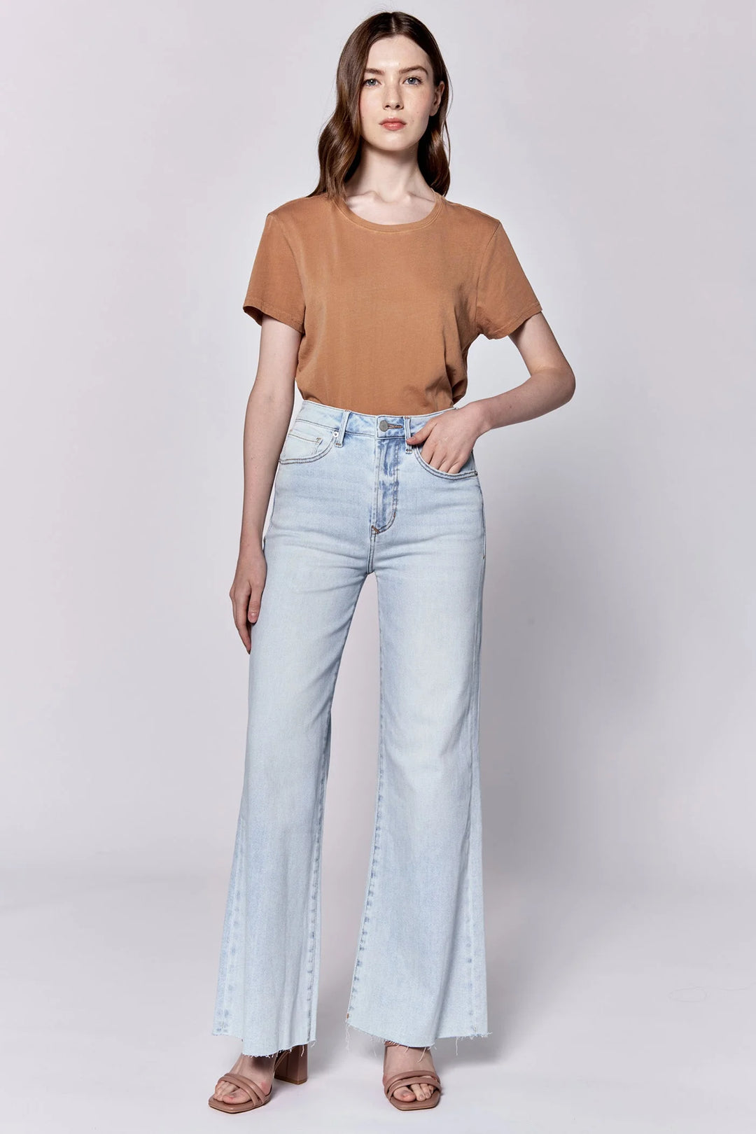 Dear John Denim Fiona Wide Leg Jeans Seaside
