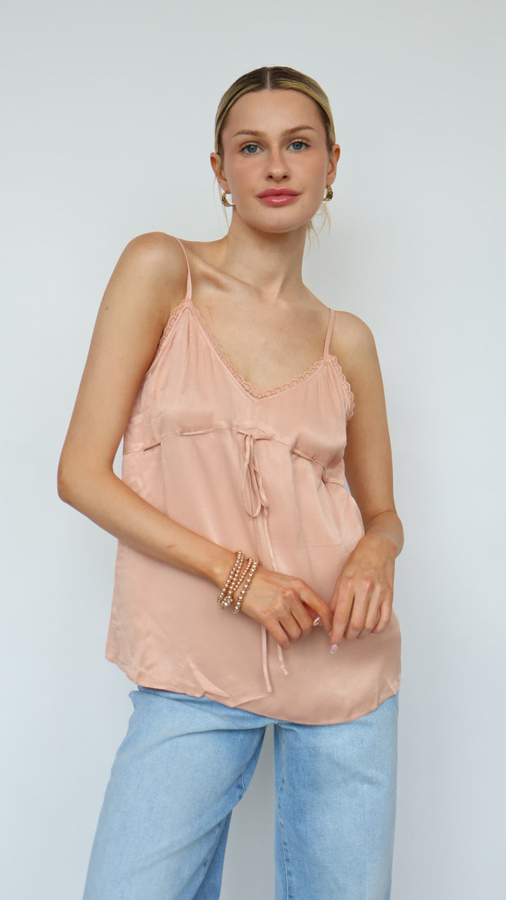 Empire Waist Cinch Cami