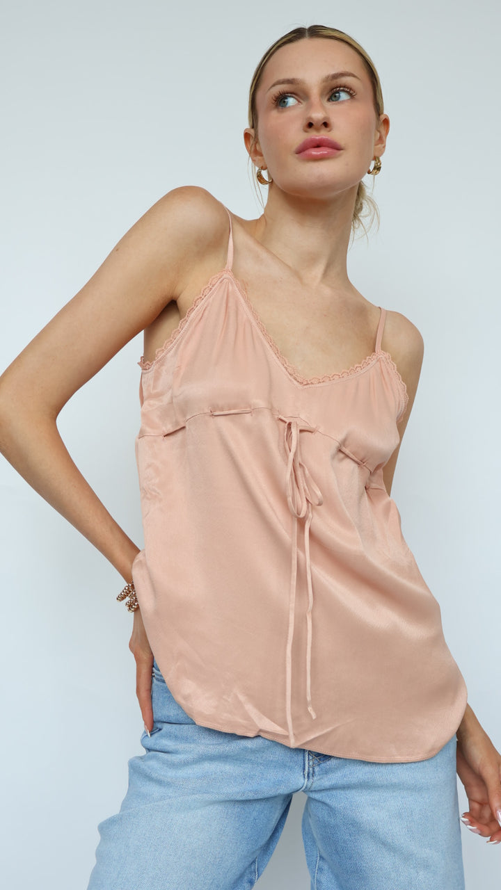 Empire Waist Cinch Cami