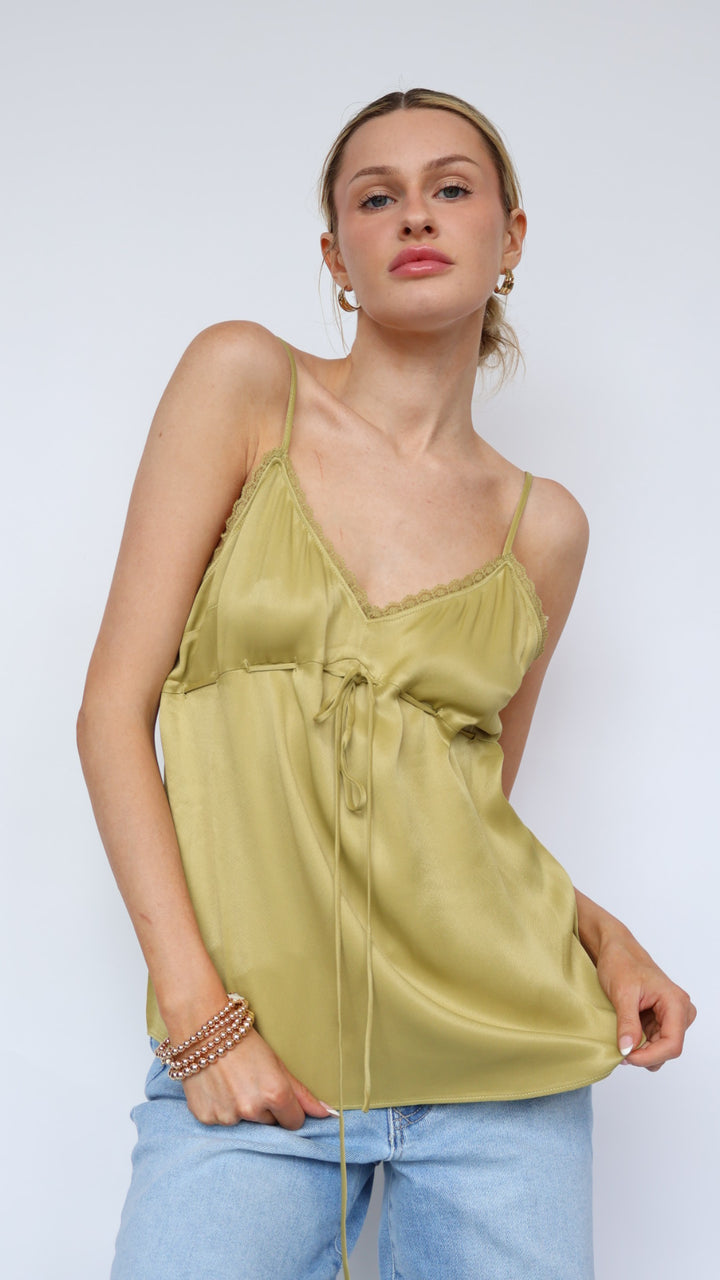 Empire Waist Cinch Cami