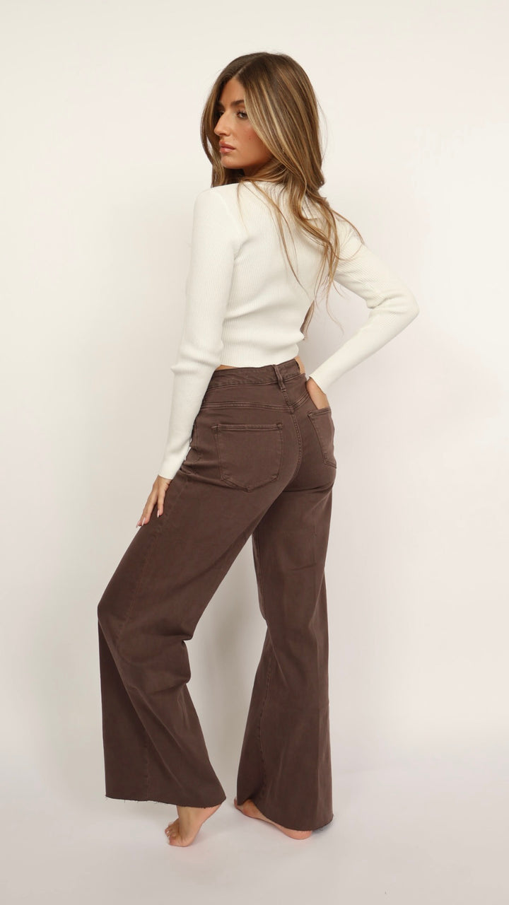 Dear John Denim Fiona Jeans Mocha Brown