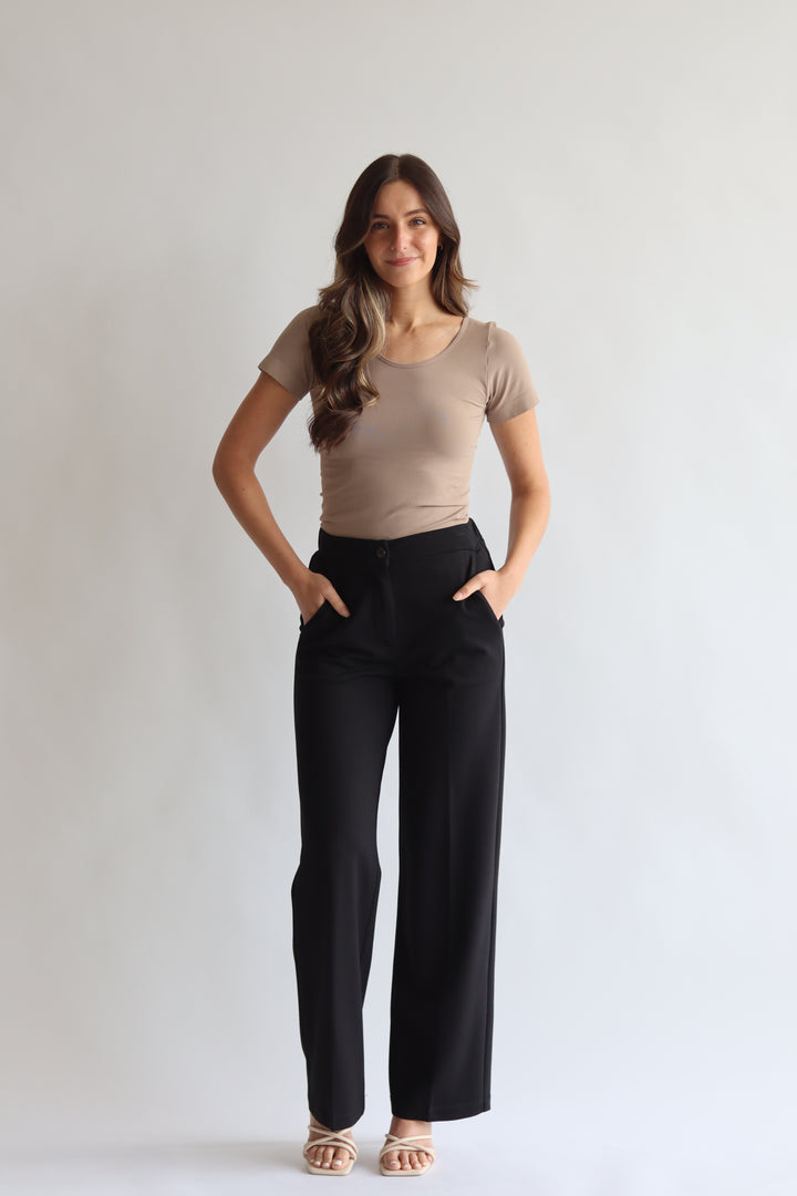 Another Love Bishop Stretch Wide Leg Trouser