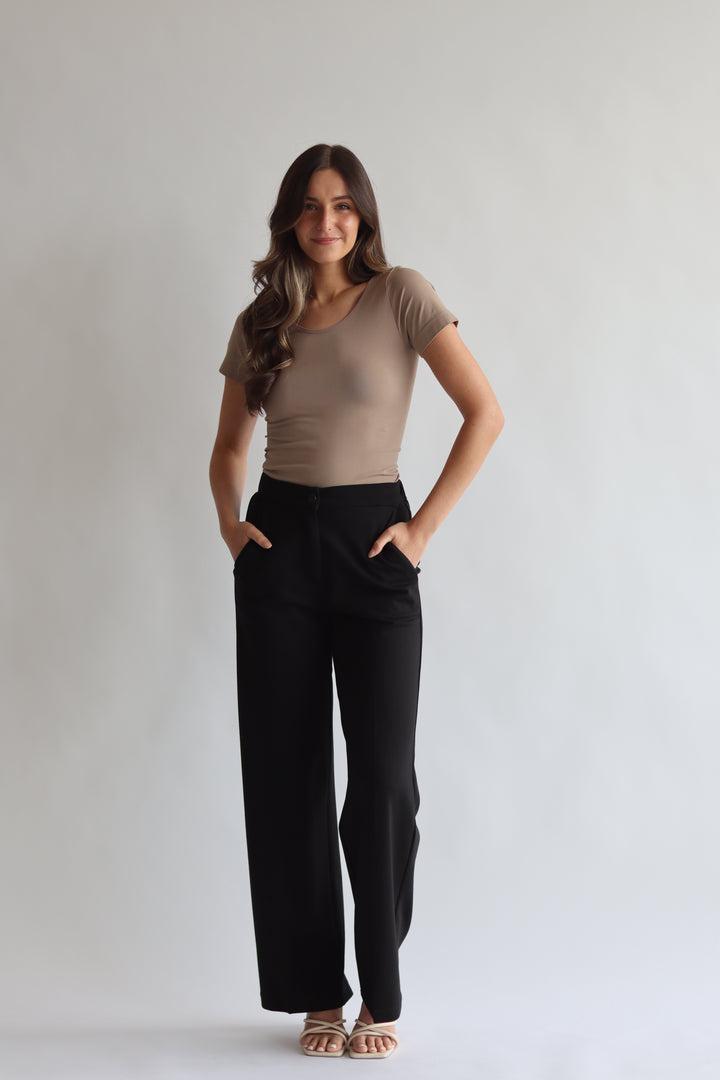 Another Love Bishop Stretch Wide Leg Trouser