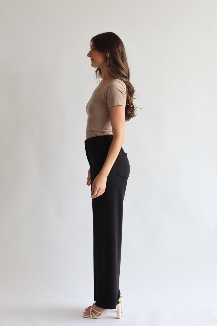 Another Love Bishop Stretch Wide Leg Trouser