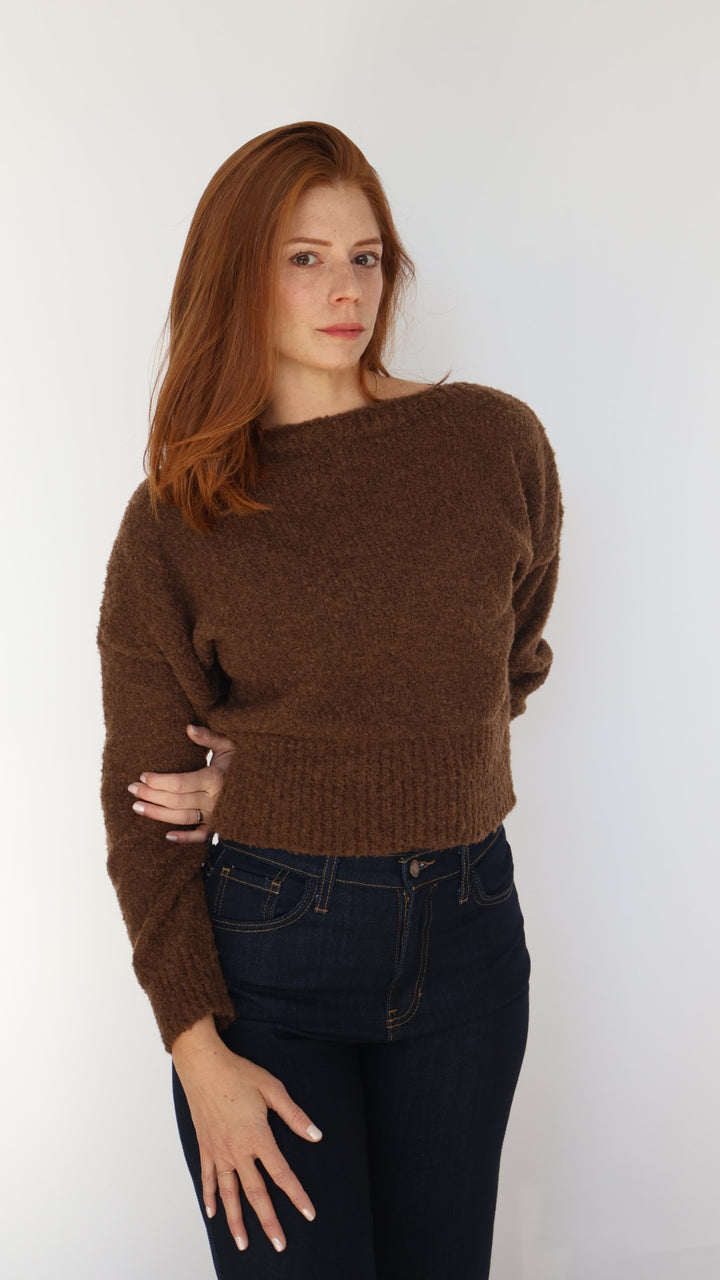 Boat Neck Sweater