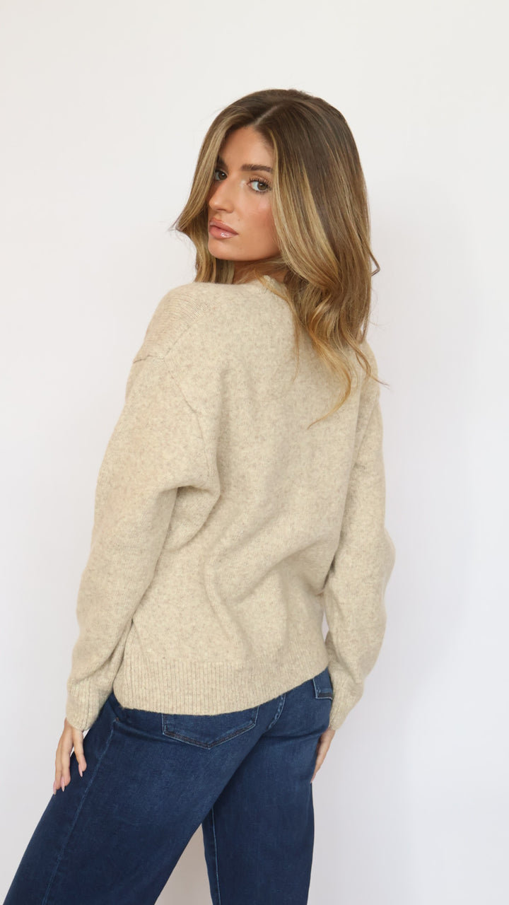 Cowboy Crewneck Sweater