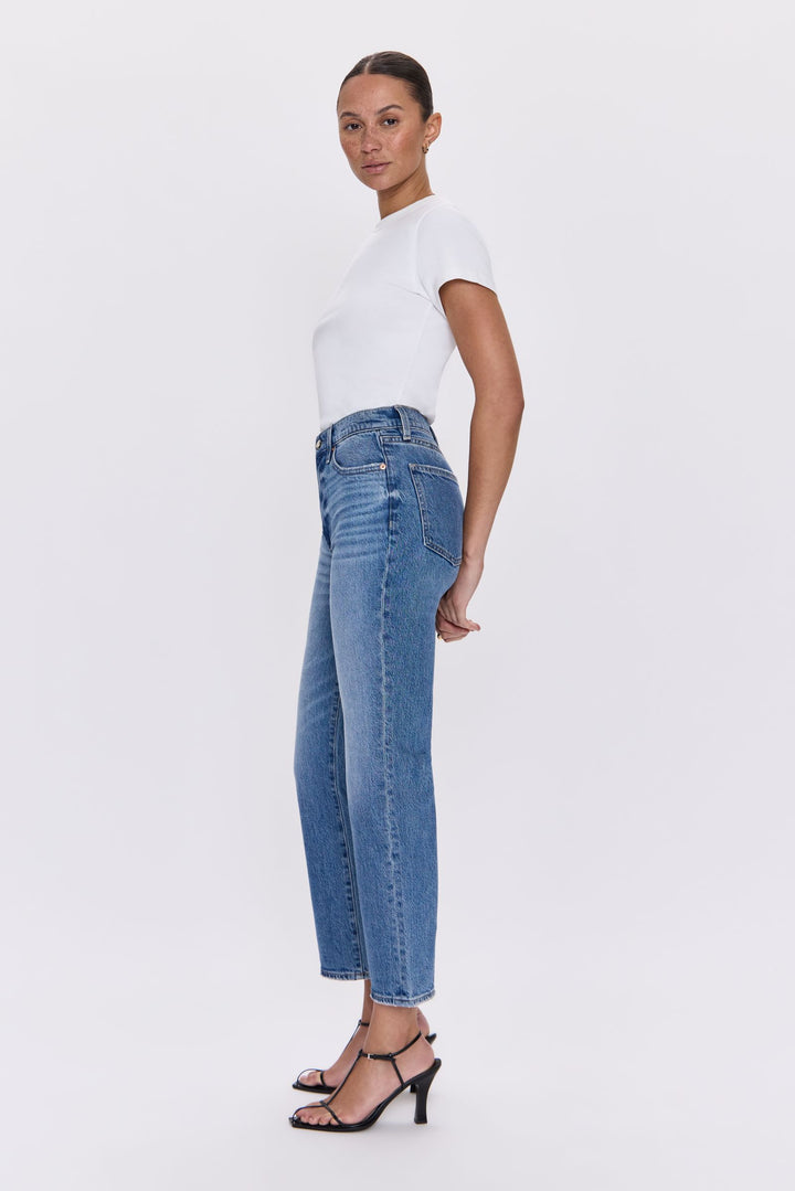 Pistola Ally High Rise Vintage Ankle Bootcut Jeans - Charleston