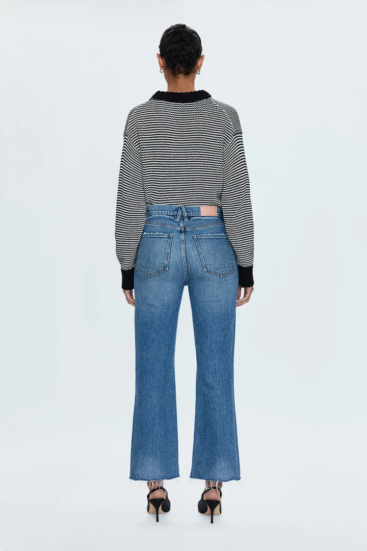 Pistola Ally High Rise Vintage Ankle Boot Jeans - Resolution Vintage