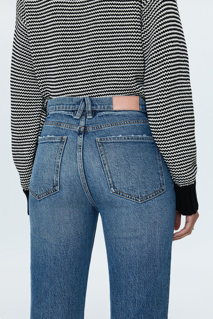Pistola Ally High Rise Vintage Ankle Boot Jeans - Resolution Vintage