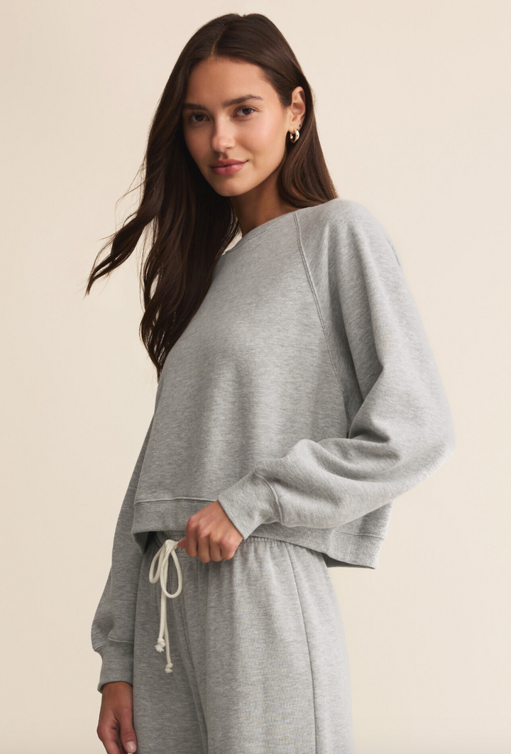 Z Supply Crop Out Sweatshirt