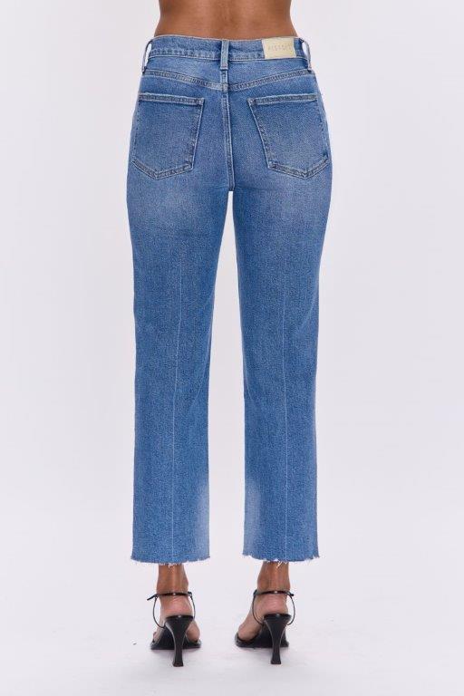 Pistola Lennon High Rise Crop Boot Jeans - AMI