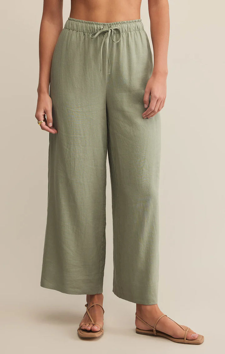 Z Supply Easton Textured Linen Pant