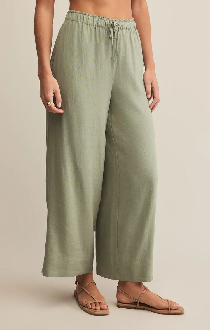 Z Supply Easton Textured Linen Pant
