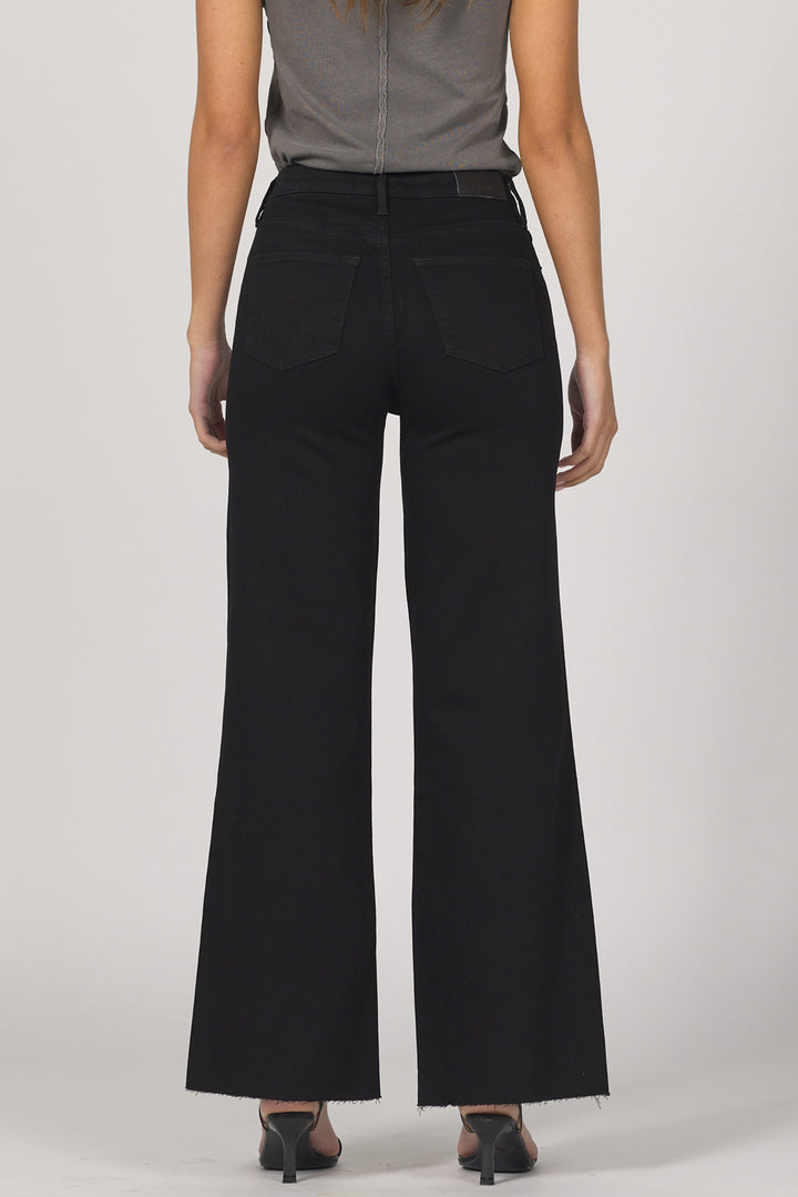 Dear John Denim Fiona Wide Leg Jeans Black Arrow