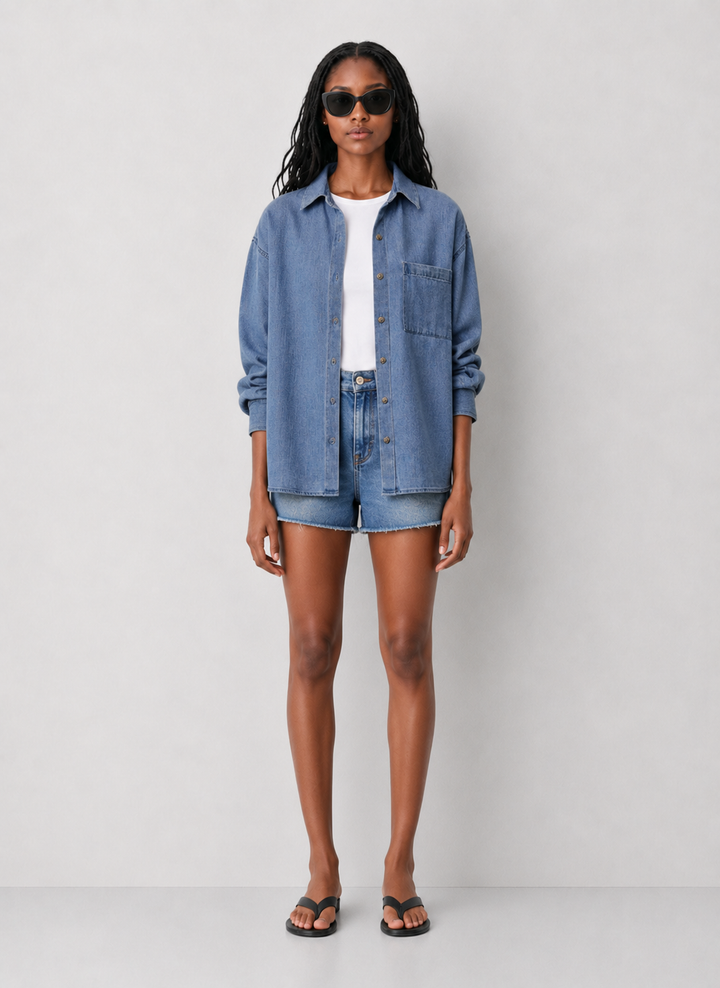 Z Supply The Perfect Twill Button Up