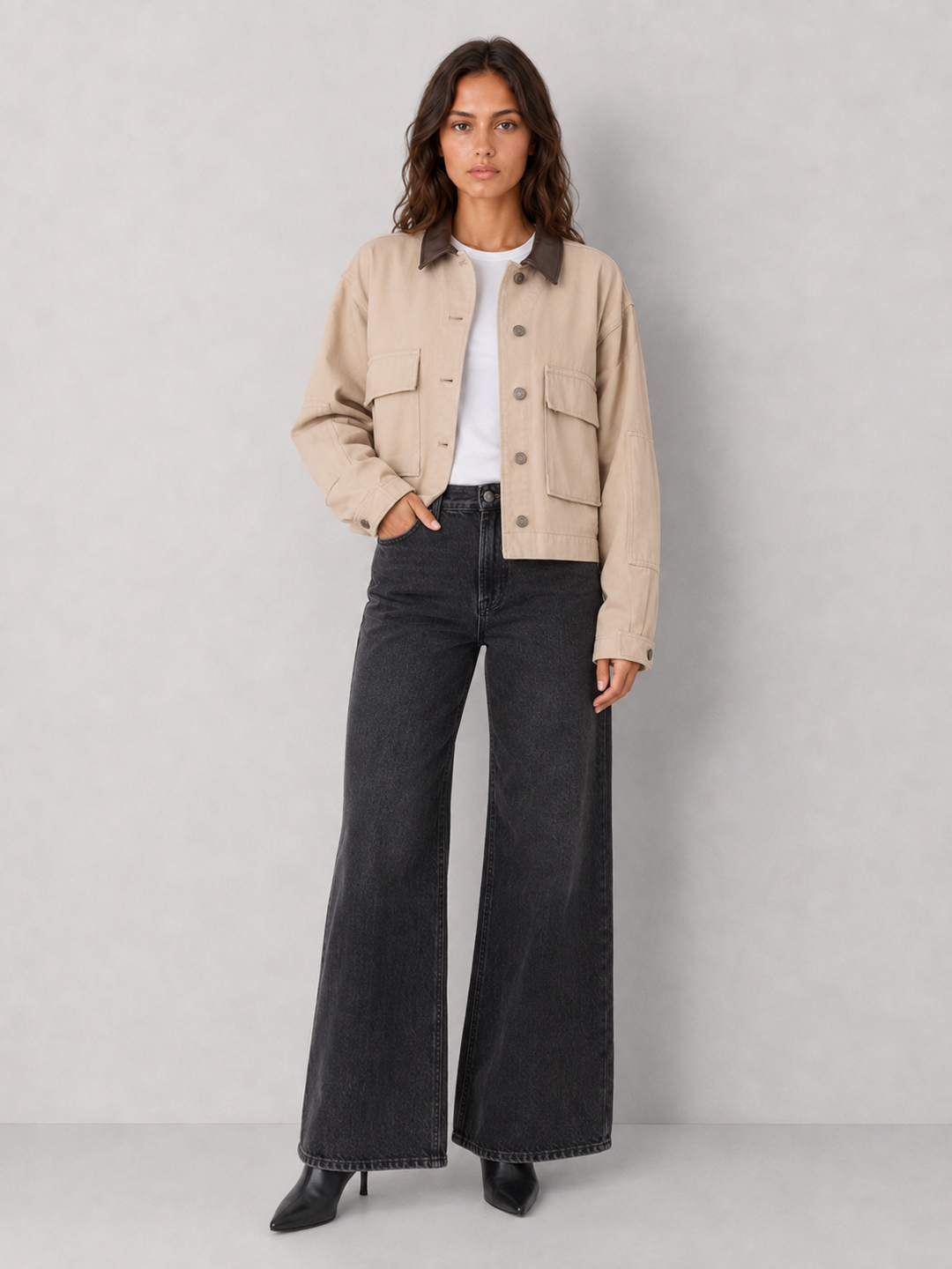Z Supply Rey Cropped Chore Jacket