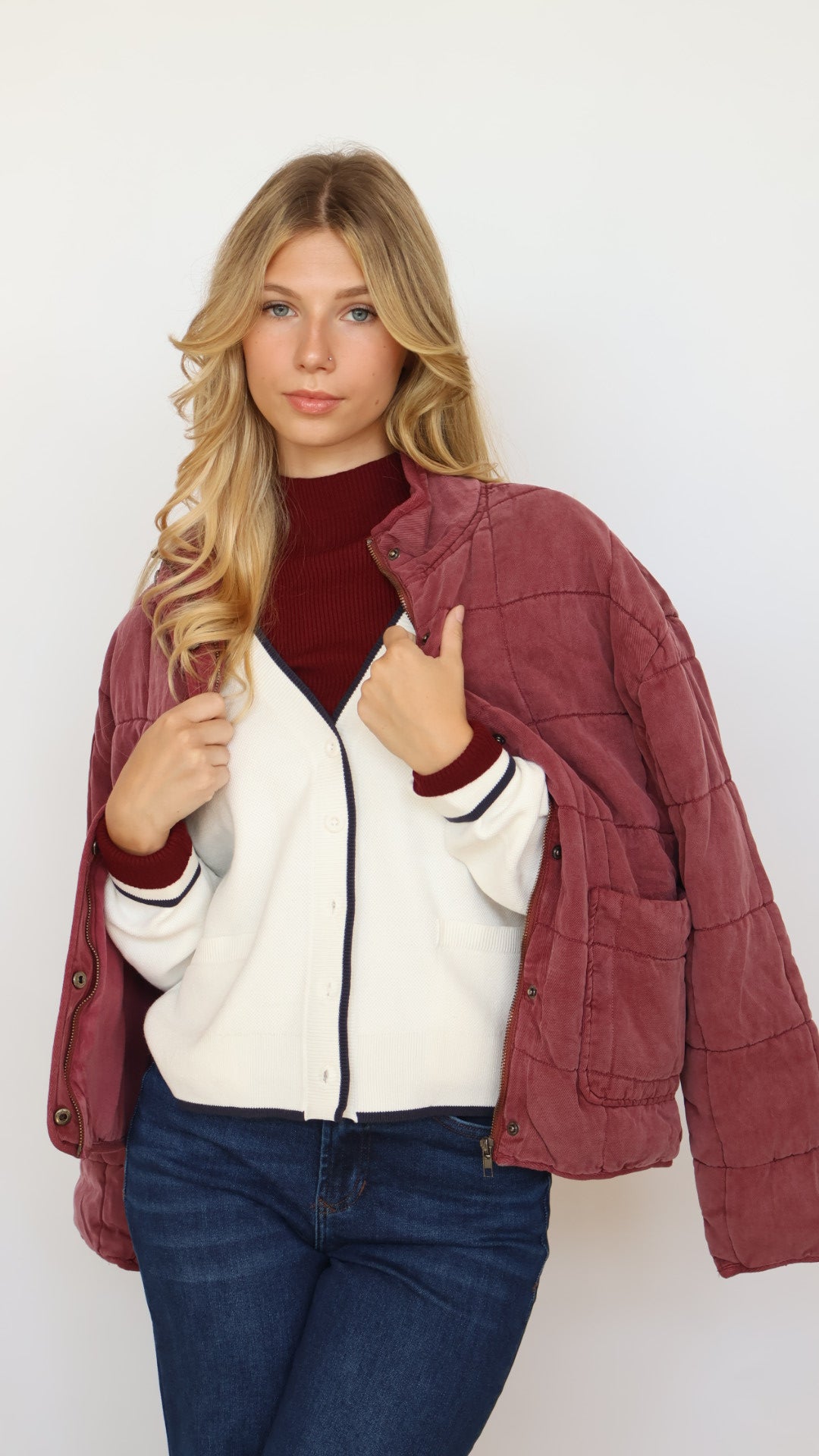Thread & Supply Brina Quilted Puffer Jacket