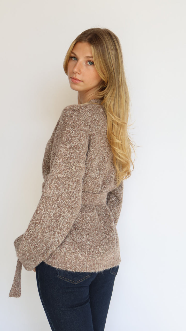 Carolina Belted Tunic Sweater