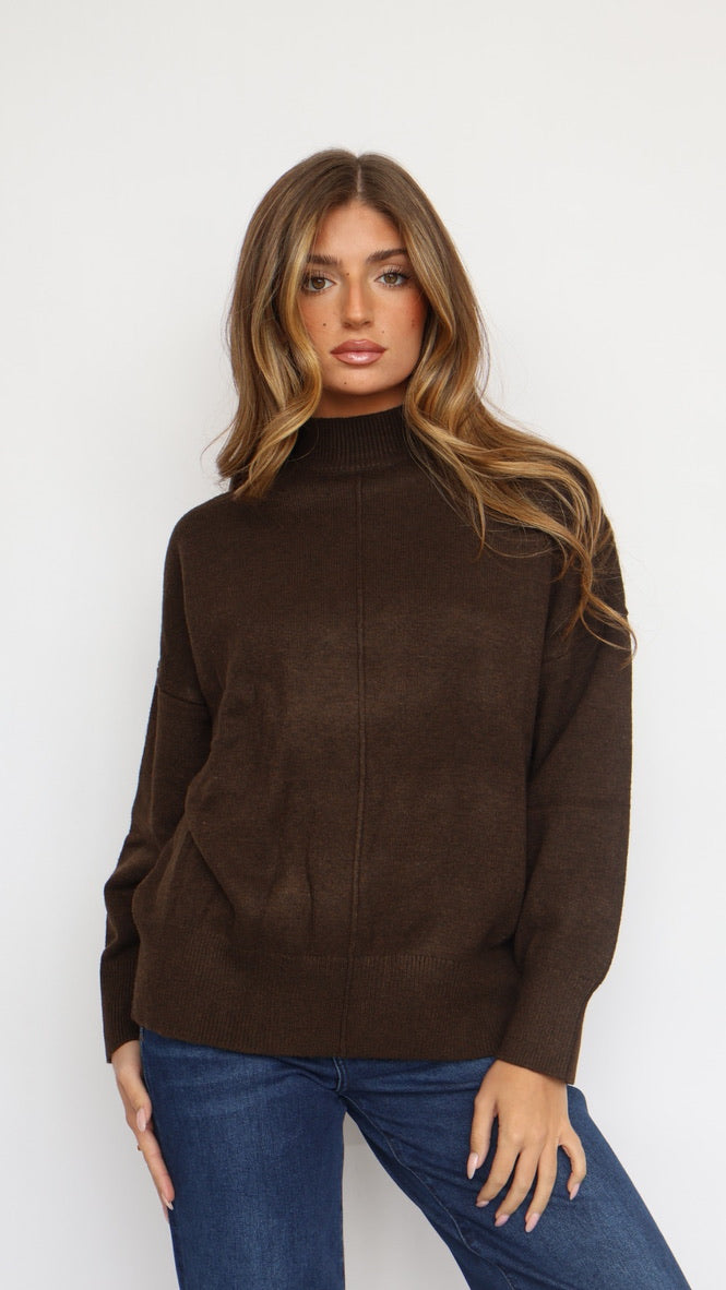 Heritage Mock Neck Sweater