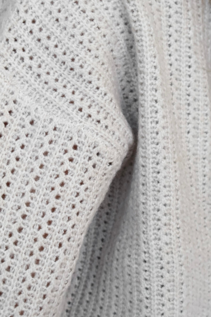 Thread & Supply Neutral Spring Knit Cardigan