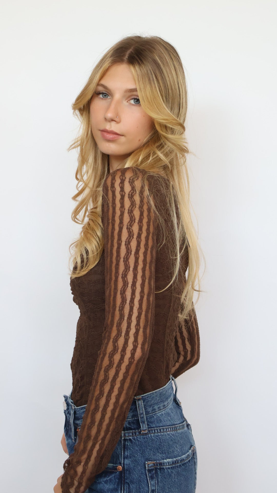 Lace Boatneck Bodysuit