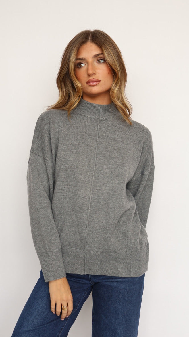 Heritage Mock Neck Sweater