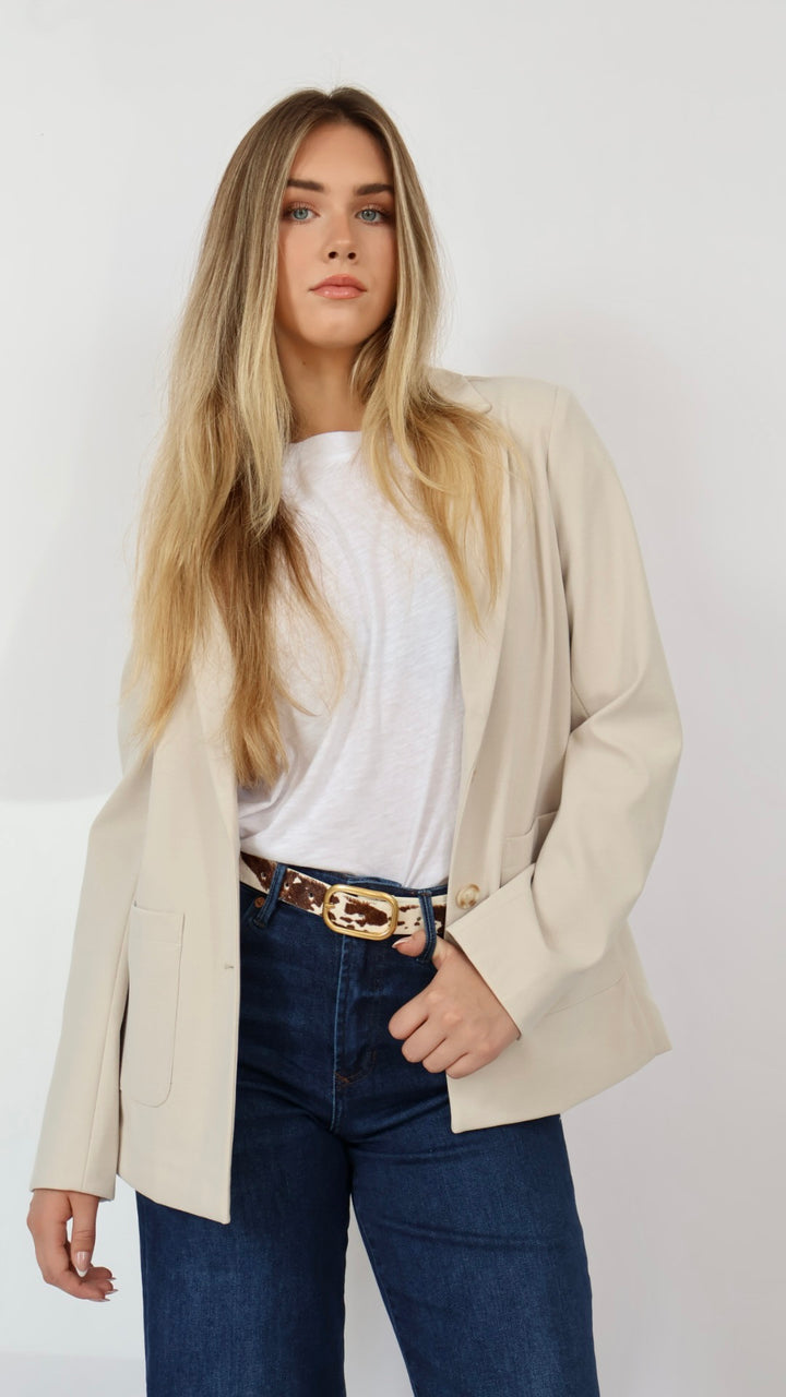 Boyfriend Fit Blazer