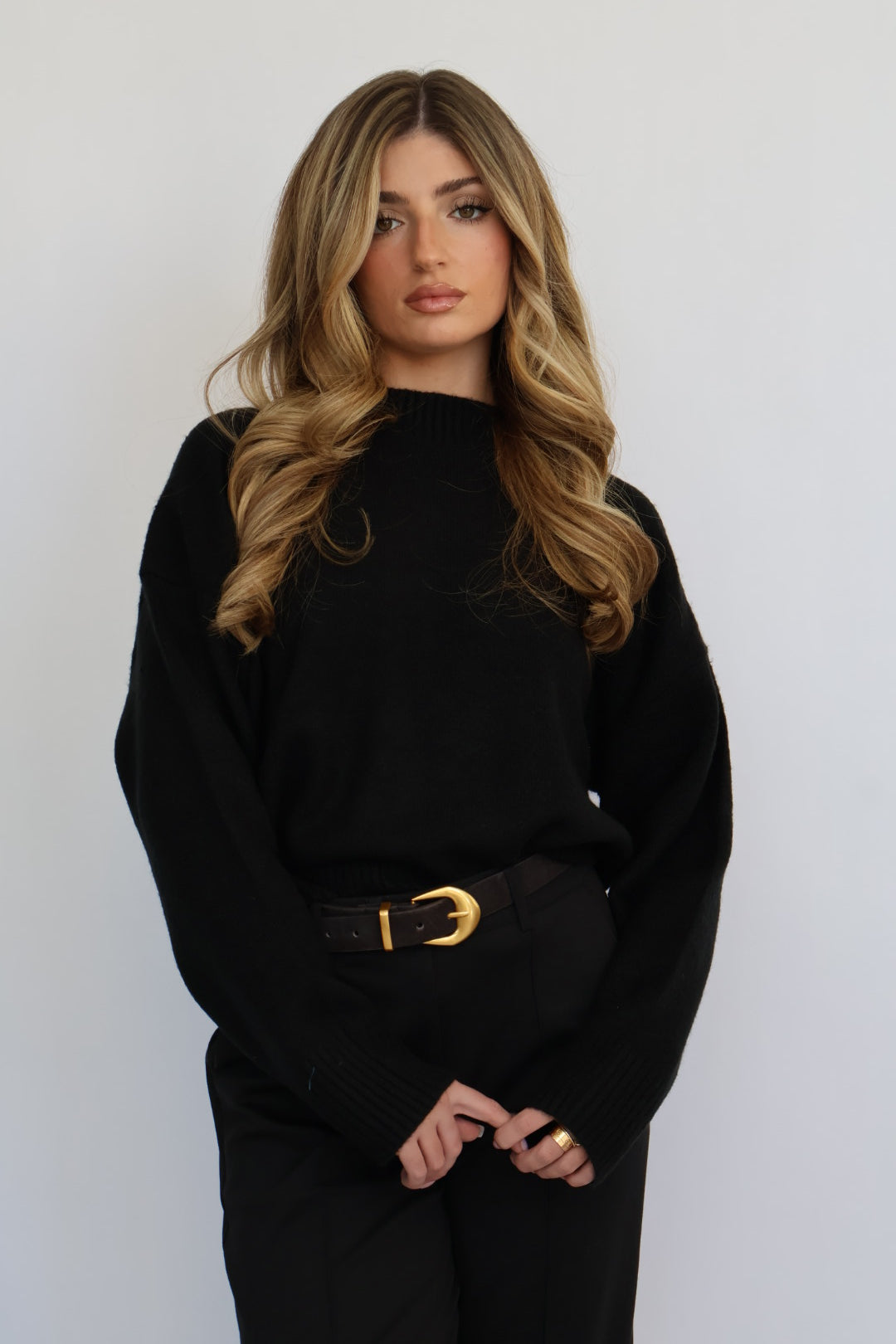 Classic Crew Knit Sweater