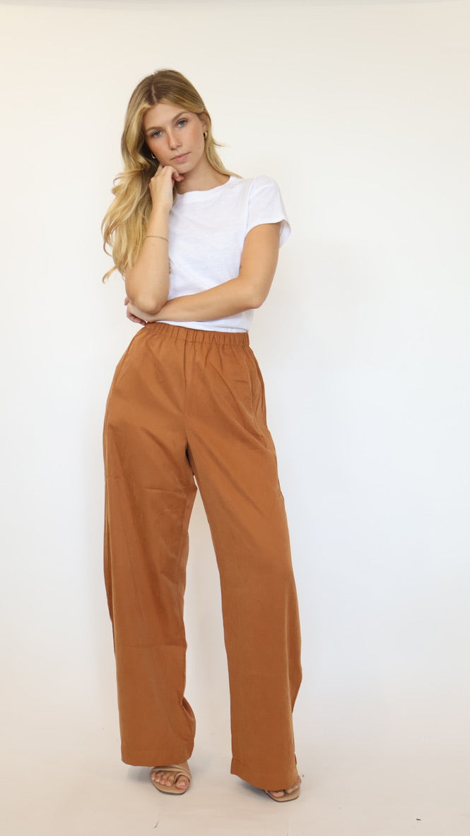 Another Love Elastic Waist Paris Pant
