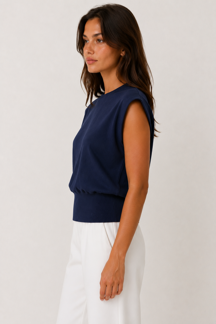 Sleeveless Knitted Top