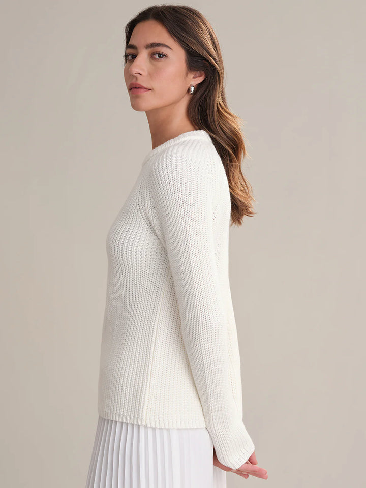 Jane Crewneck Cotton Sweater