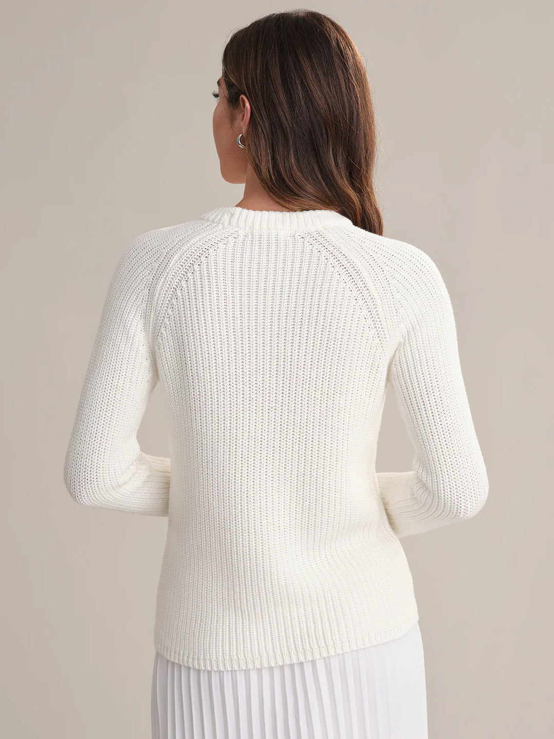 Jane Crewneck Cotton Sweater