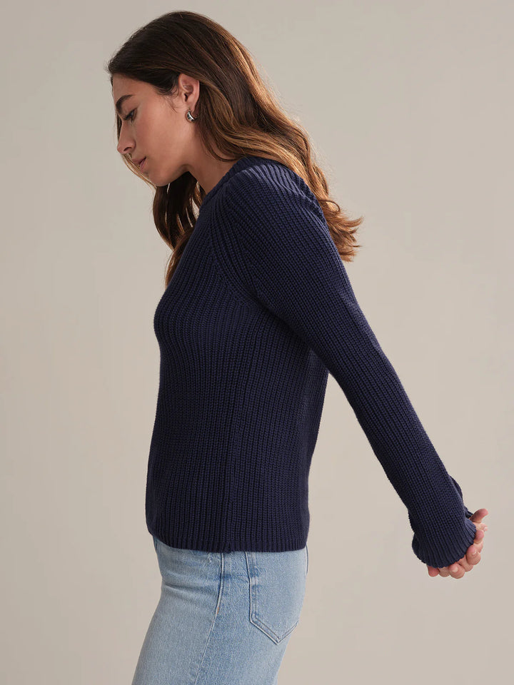 Jane Crewneck Cotton Sweater