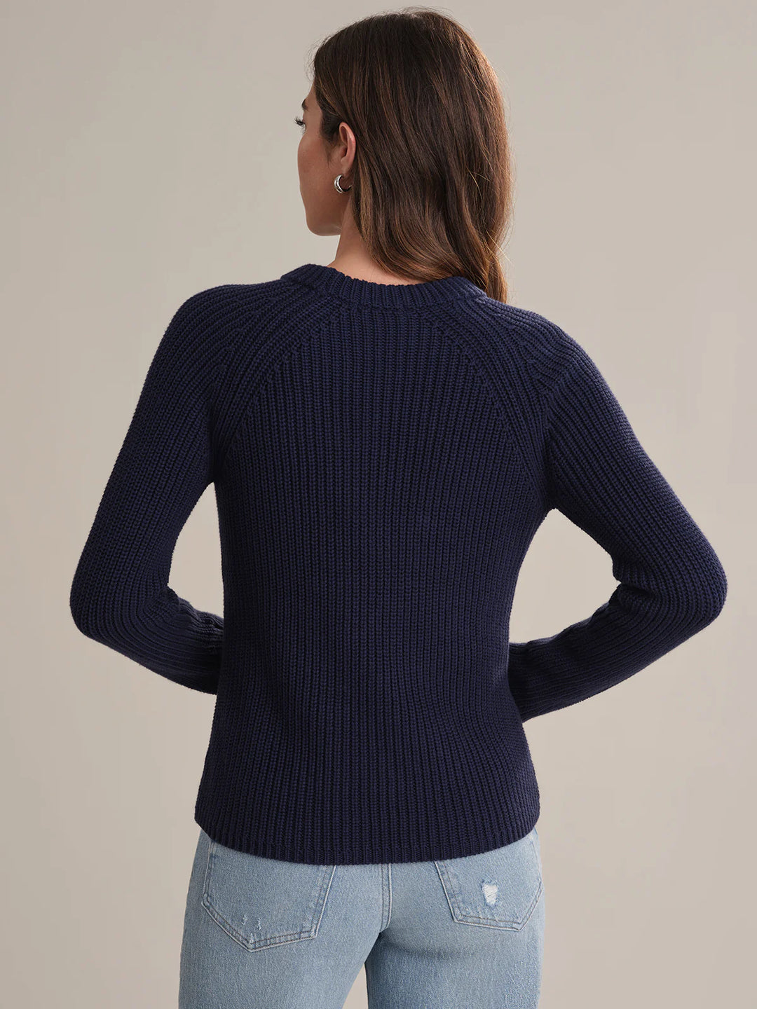 Jane Crewneck Cotton Sweater