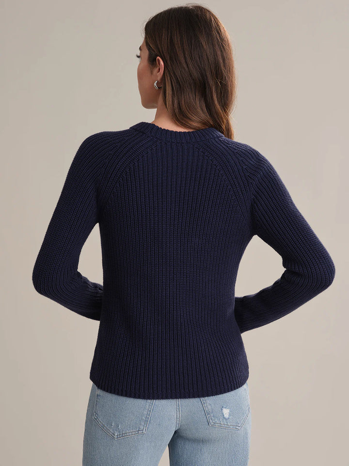 Jane Crewneck Cotton Sweater