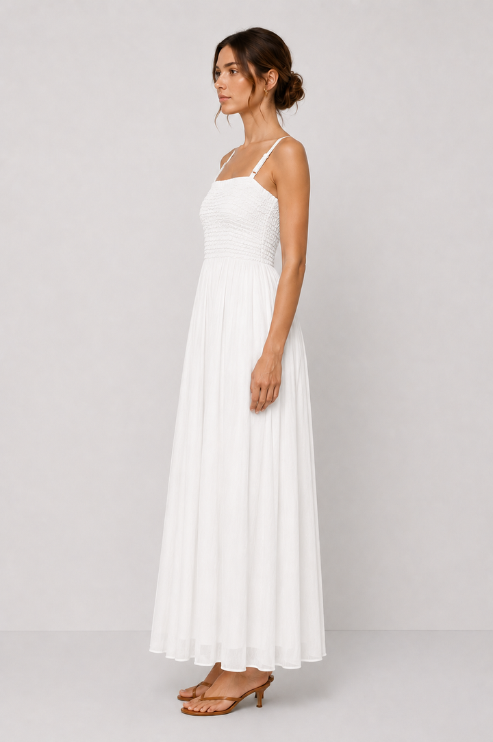 Smocked Maxi Dress