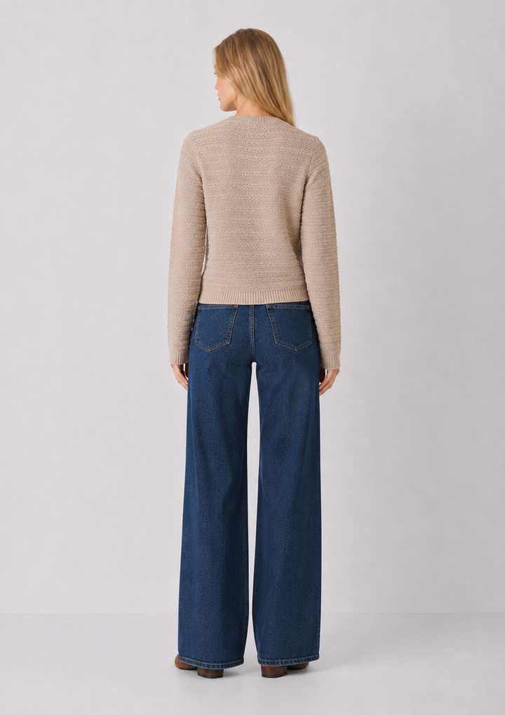 Elan Juliette Button Knit Cardigan