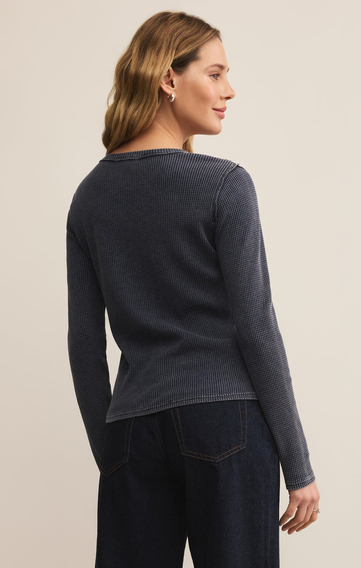 Z Supply Arlet Thermal Long Sleeve Top