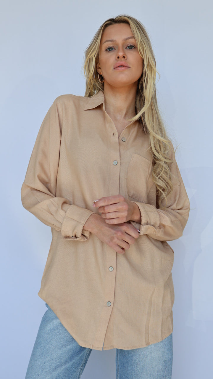Oversized Button Down