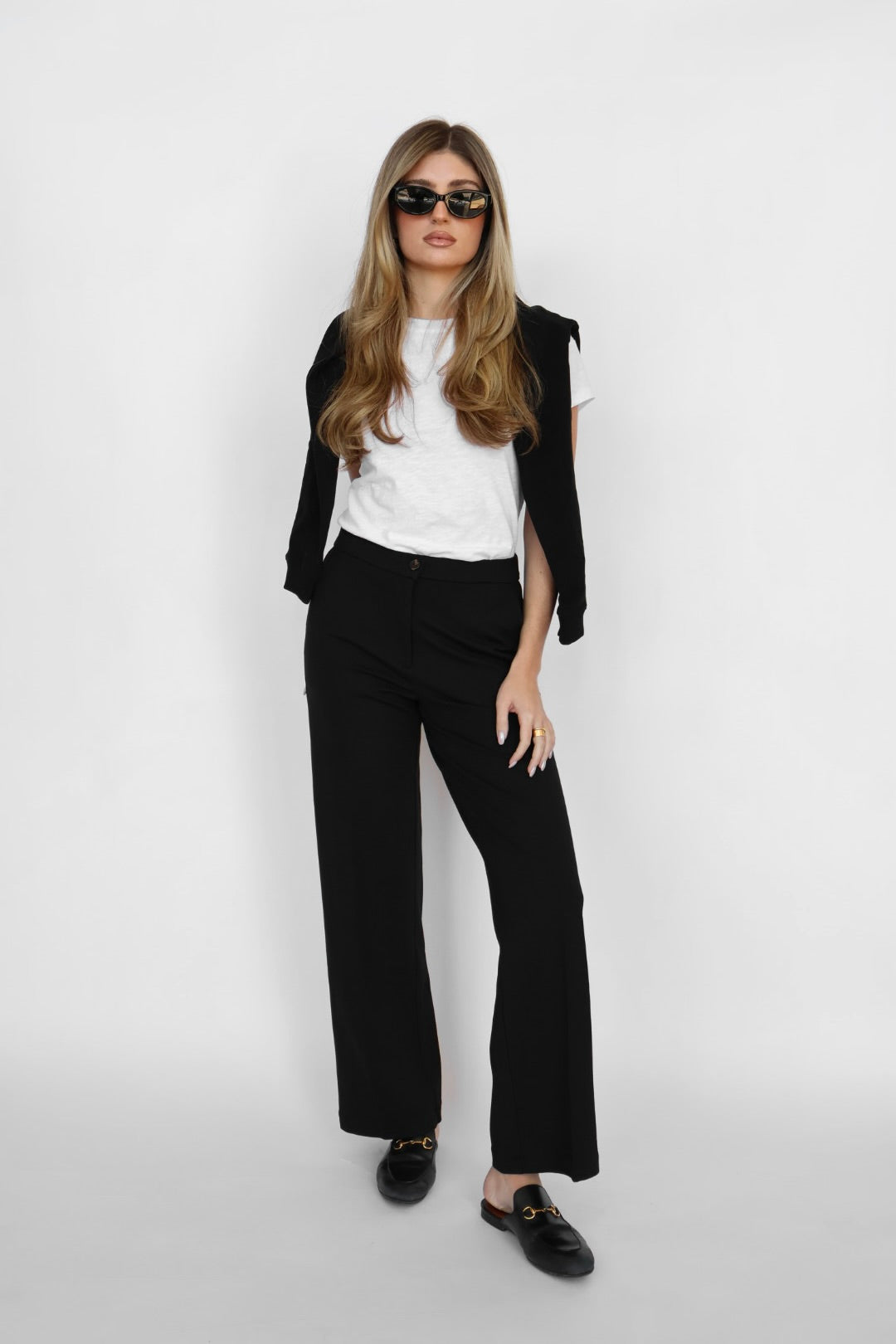 Preorder Another Love Bishop Stretch Wide Leg Trouser