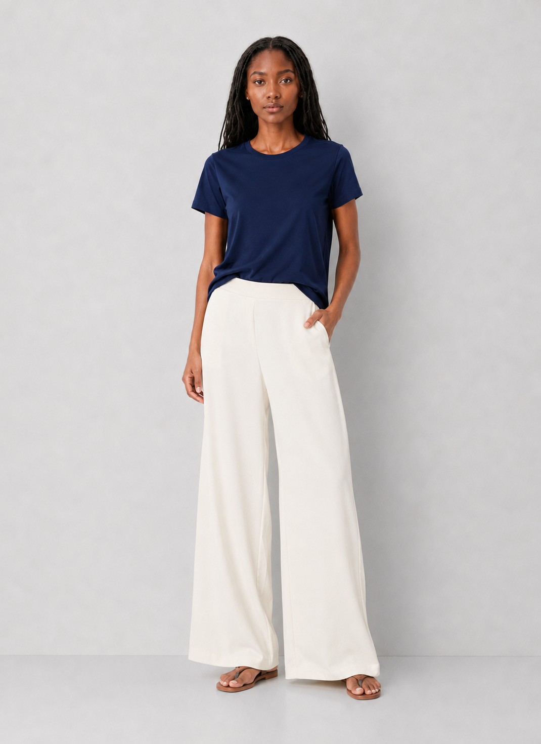 Preorder Pull-on Wide Leg Pants