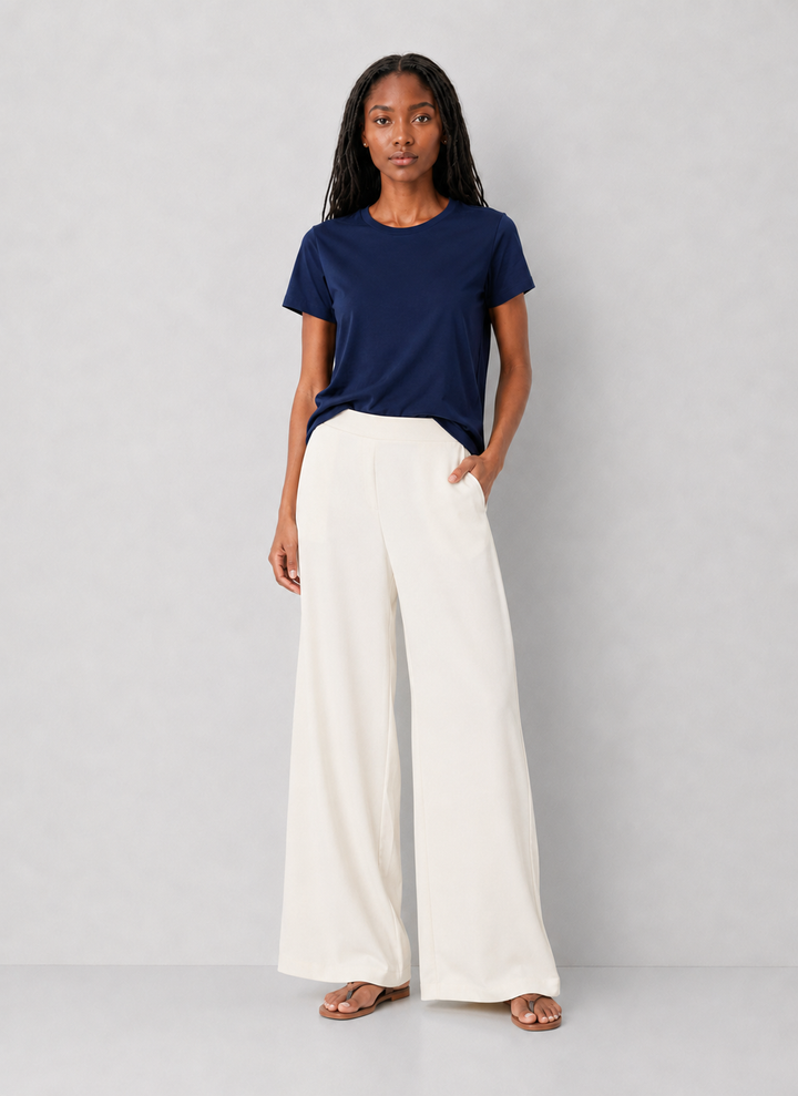 Preorder Pull-on Wide Leg Pants