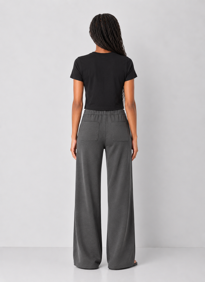 Preorder Another Love Bishop Stretch Wide Leg Trouser- Will Ship 11/15/26