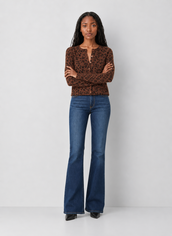 Z Supply Medina Leopard Cardigan