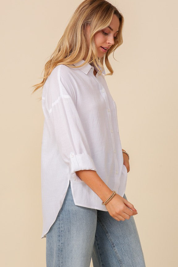 Essential Lightweight Button Down