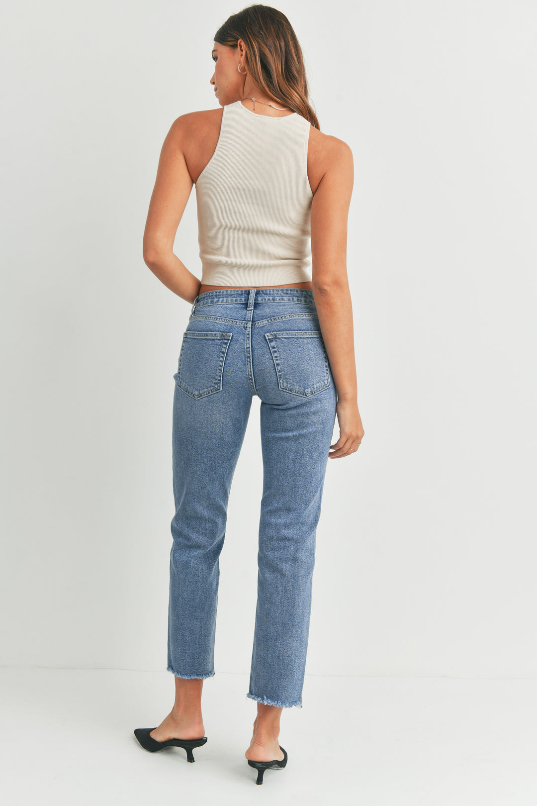 Low Rise Straight Jean