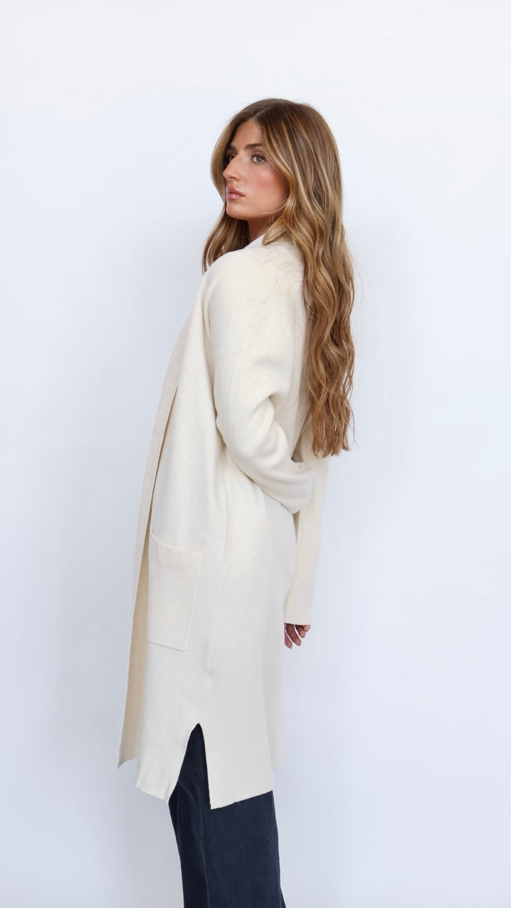 Pinch Classic Open Front Coat Cardigan